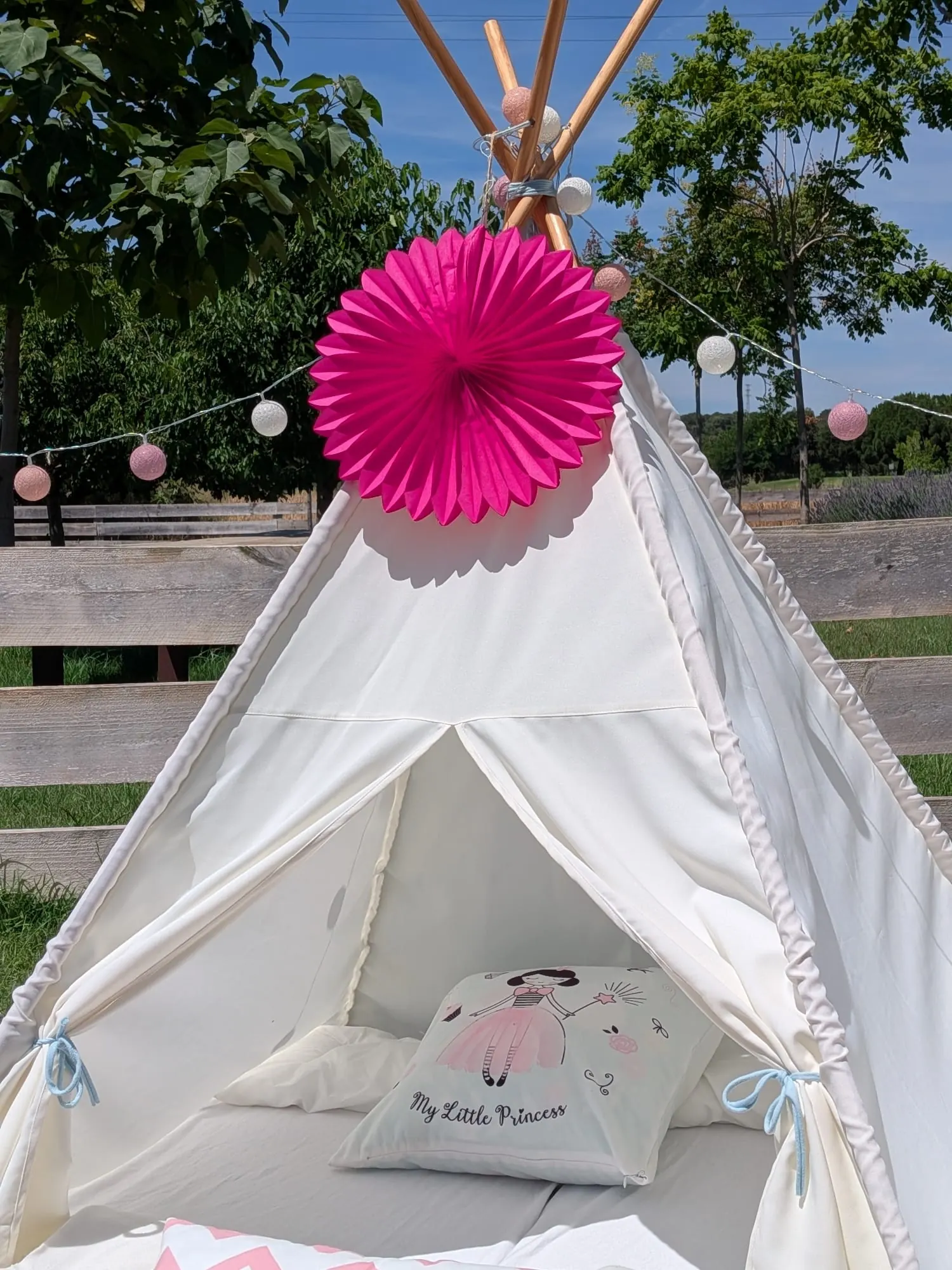 Tipi amb temàtica de ballarines – muntatge 3