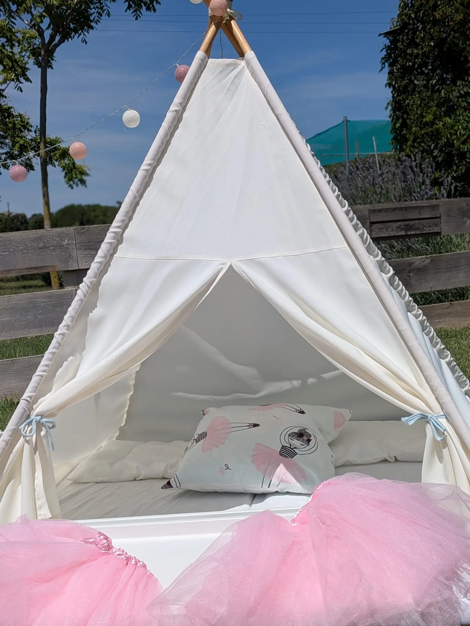 Tipi amb temàtica de ballarines – muntatge 4