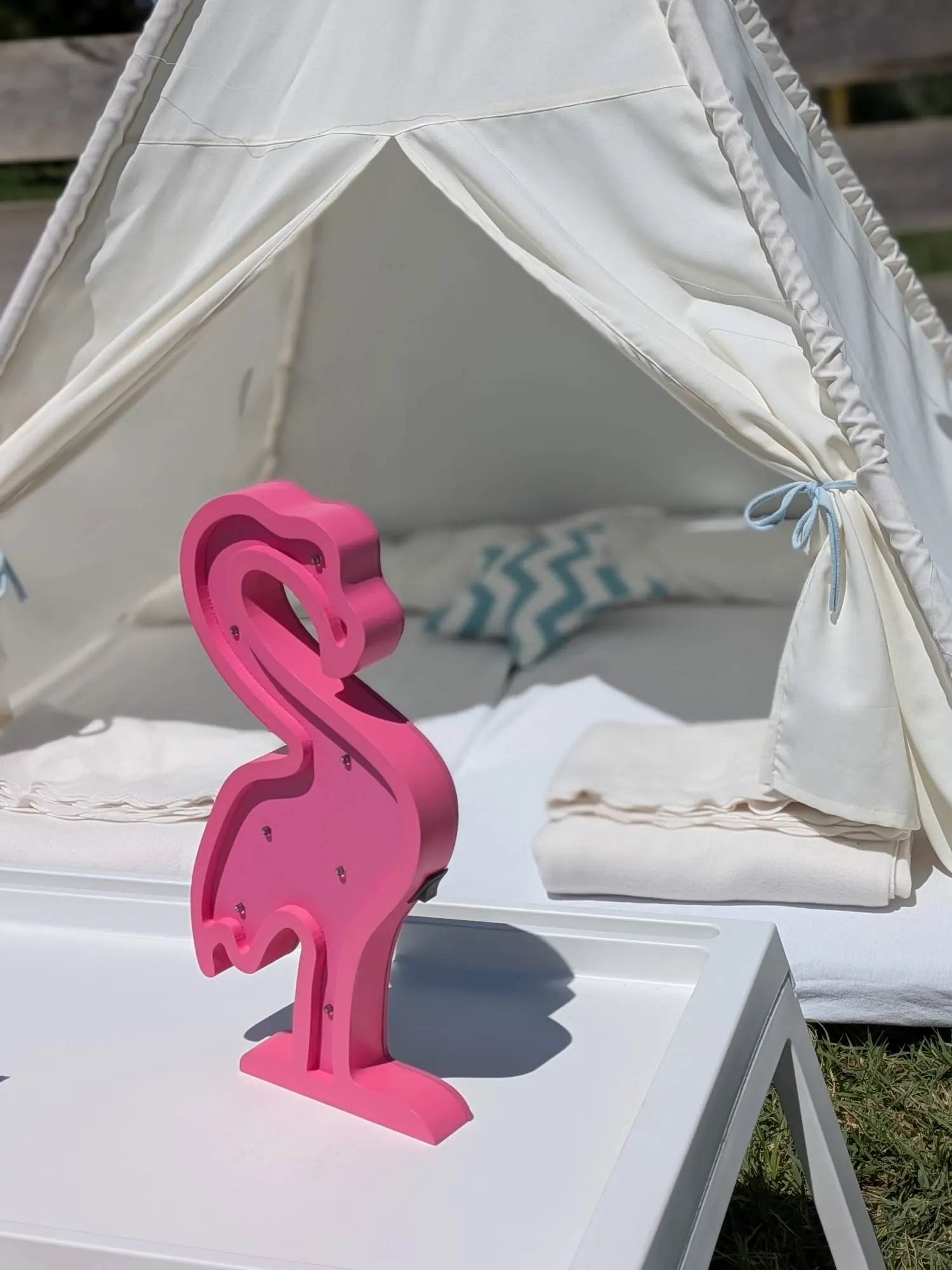 Ambient boho amb tipis – muntatge 13