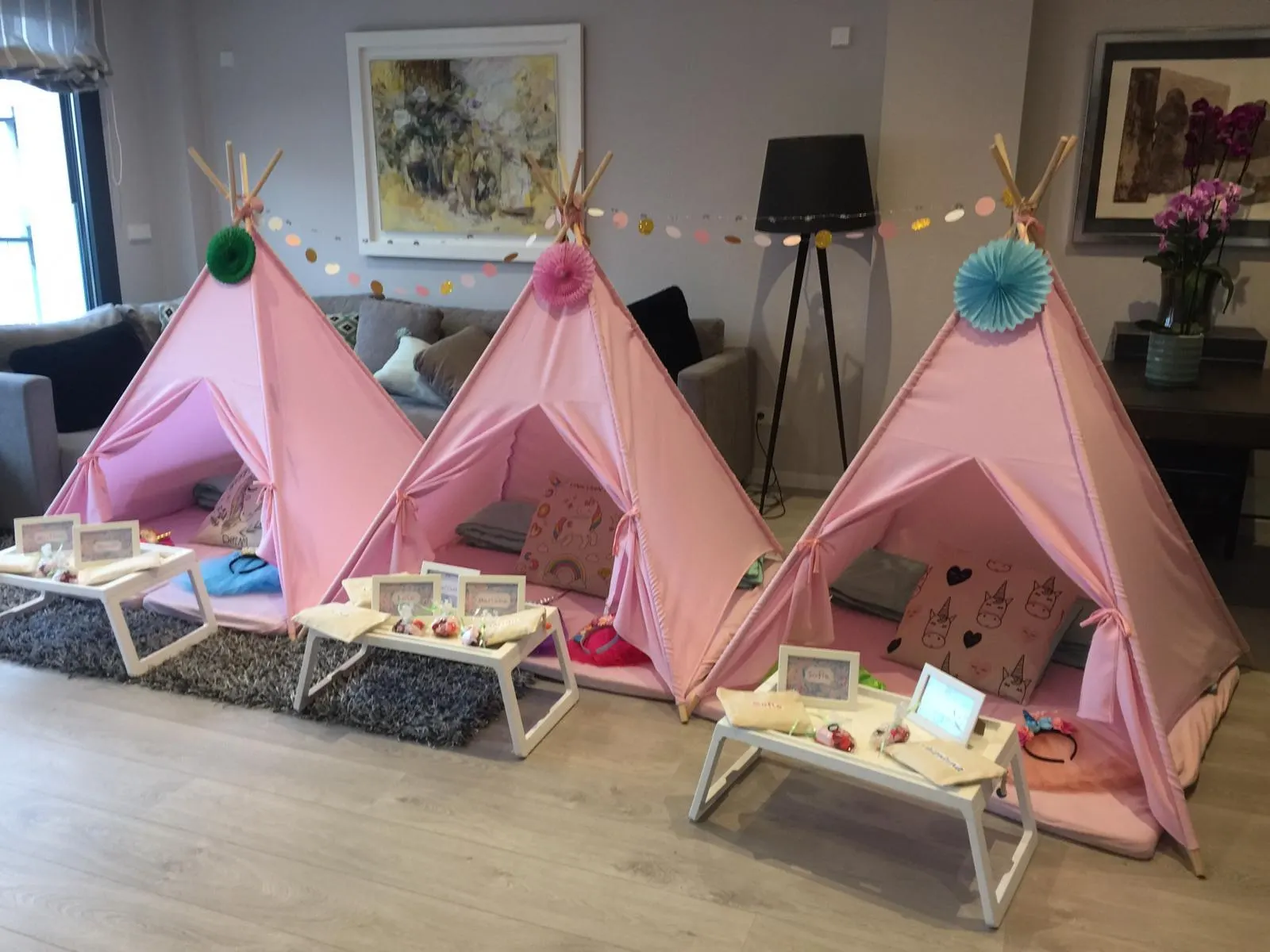 Tipi amb temàtica de princeses – muntatge 6
