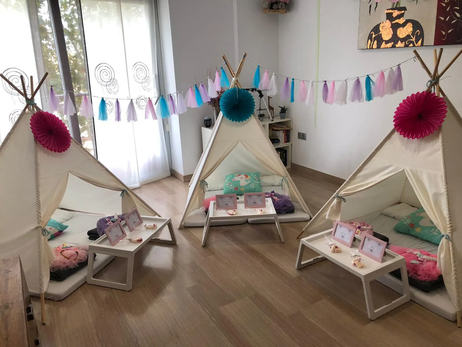 Tipi amb temàtica de princeses – muntatge 7