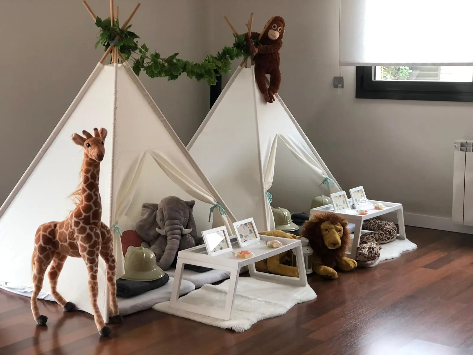 Tipi amb temàtica de safari – muntatge 5