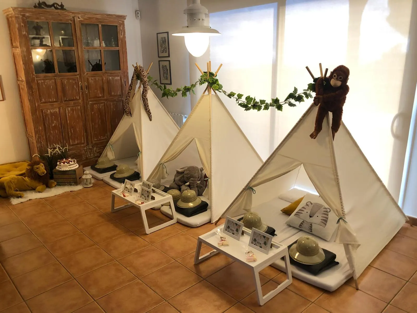 Tipi amb temàtica de safari – muntatge 6