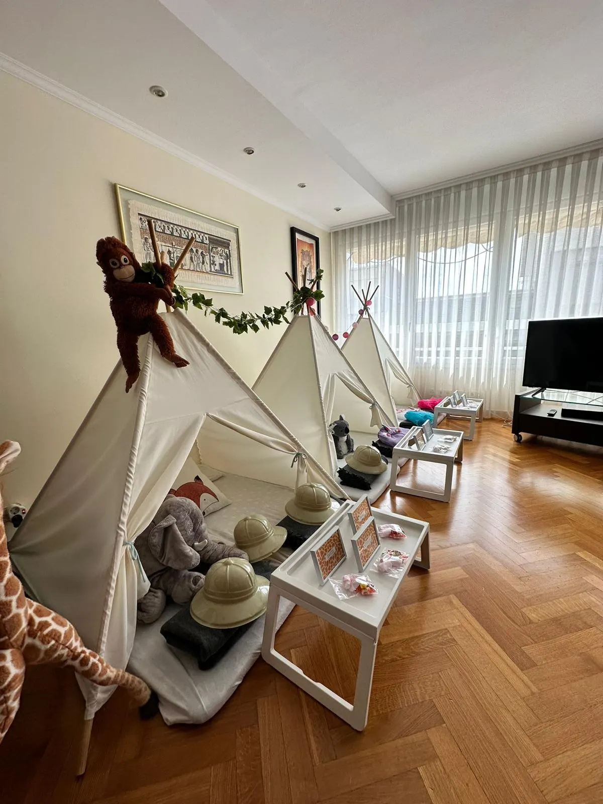 Tipi amb temàtica de safari – muntatge 8