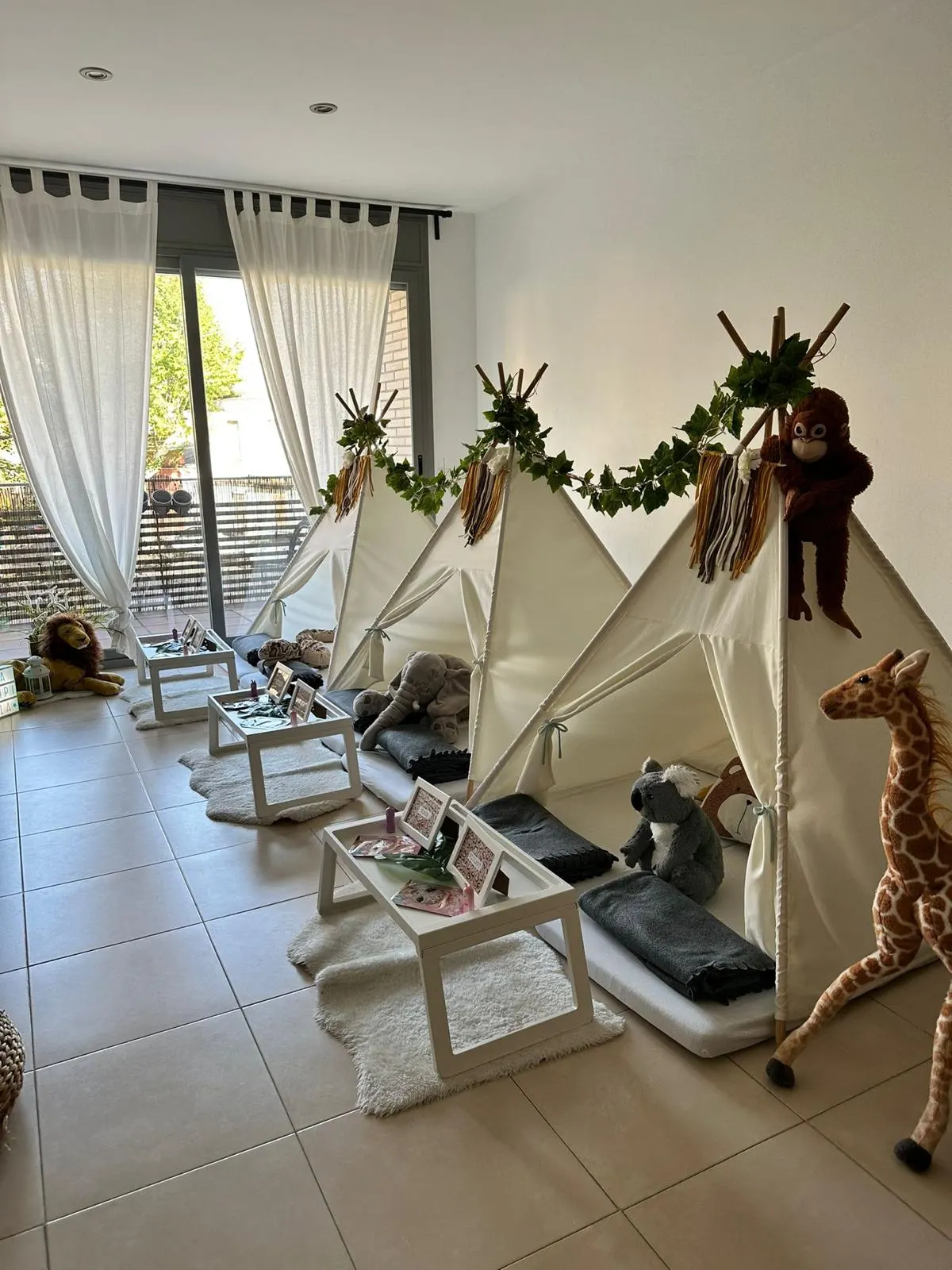Tipi amb temàtica de safari – muntatge 9