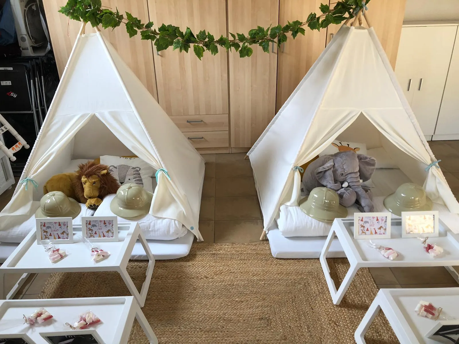 Tipi amb temàtica de safari – muntatge 10